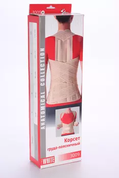 Корсет Мек грудо-поясничный M, (3009)