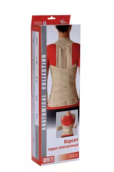 Корсет Мек грудо-поясничный XL, (3009)