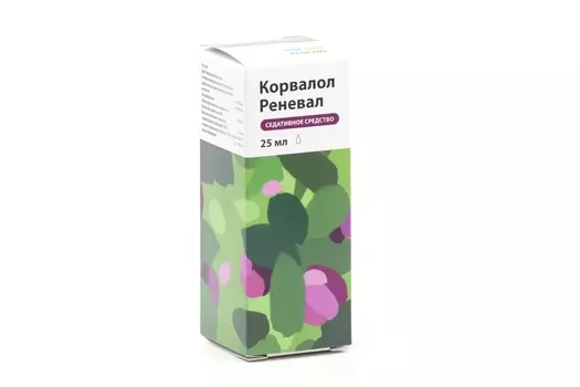 Корвалол Реневал, 25 мл, капли для приема внутрь
