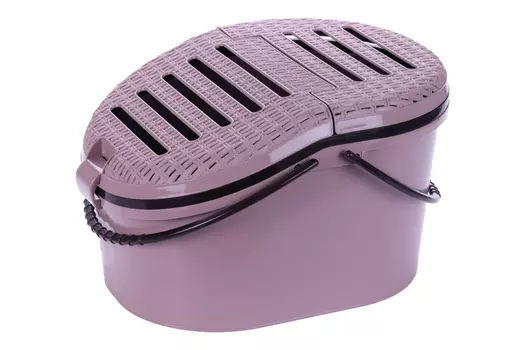 Корзина Чистый котик д/переноски животных 435х370х265 см бежевый