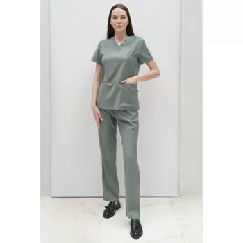 Костюм Doctor Big женский медицинский хирургический женский серый р 42