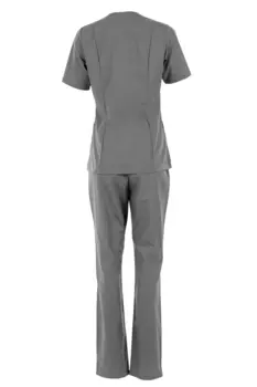 Костюм Doctor Big женский медицинский хирургический женский серый р 44