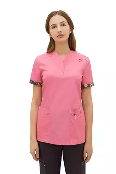 Костюм TEKCA.LINE медицинский Вэст Сити розовый р 46 (170/173)