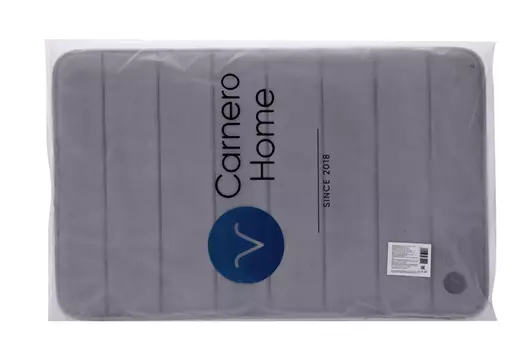 Коврик Carnero Home д/туалета 50х80 (светло-серый)