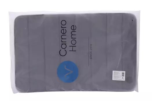 Коврик Carnero Home д/ванной 50х80 (темно-серый)