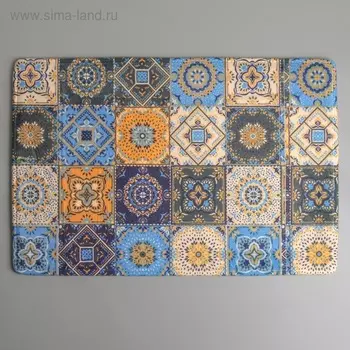 Коврик д/дома Доляна Богемия мозаика 40х60 см