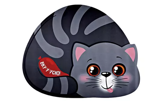 Коврик под миску «Вку-у-усно!» 35х28 см