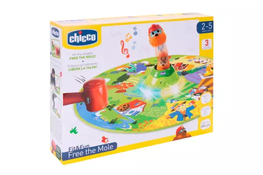 Коврик развивающий игровой Chicco поймай крота