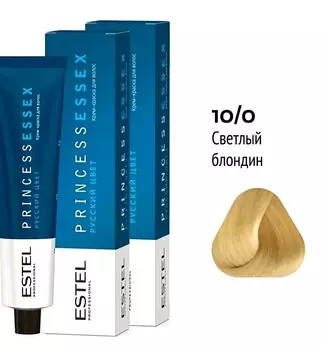 Краска для волос Estel Princess Essex 10/0 Светлый блондин 60мл.