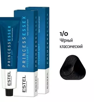 Краска для волос Estel Princess Essex 1/0 Чёрный классический 60мл