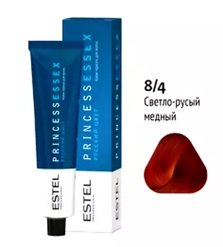 Краска для волос Estel Princess Essex 8/4 Светло-русый медный 60мл.