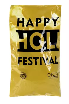 Краска холи LETI цвет желтый, 100 г