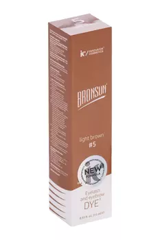 Краска INNOVATOR COSMETICS Bronsun д/ресниц/бровей светло-коричневый тон №5 15 мл