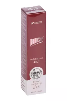 Краска INNOVATOR COSMETICS Bronsun д/ресниц и бровей медный каштан 15 мл