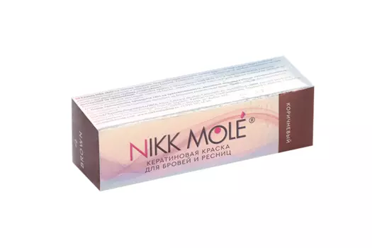 Краска Nikk Mole д/бровей/ресниц коричневая 15 мл