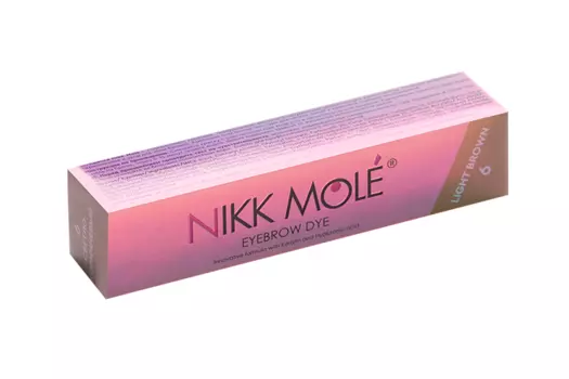 Краска Nikk Mole д/бровей светло-коричневый 15 мл