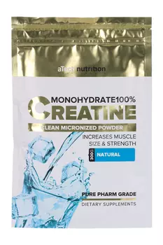 Креатин моногидрат 100% aTech Nutrition без вкуса, 300 г