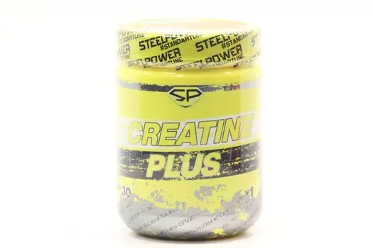 Креатин моногидрат STEELPOWER Creatine Plus апельсин, 300 г