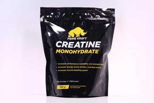 Креатин Prime Kraft Monohydrate 100 % Pure без вкуса, 500 г