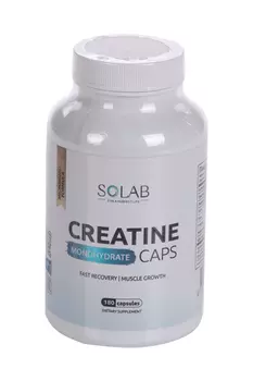 Креатин Solab моногидрат, 180 шт, капсулы