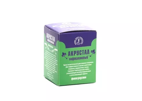 Крем Акрустал Нафталановый, 65 мл