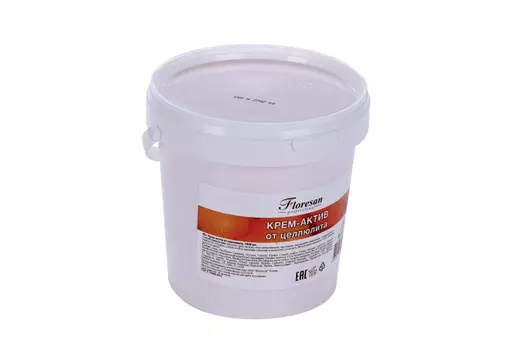 Крем-актив Floresan от целлюлита с маслом мяты, 1 л