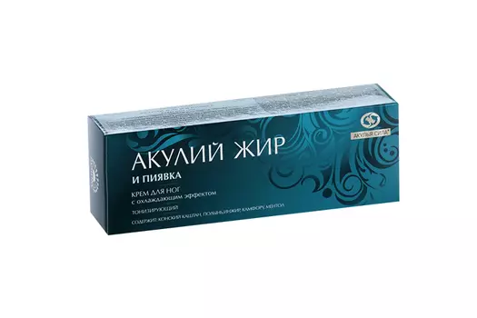 Крем Акулья сила акул жир/пиявка д/ног, 75 мл