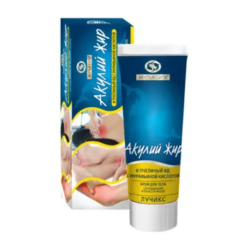 Крем Акулий жир пчелиным ядом/муравьиной кислотой, 75 мл
