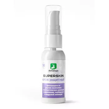 Крем Алтаведъ защитный Supersкin от кровососущих насекомых, 50 мл