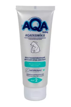 Крем-эмолент AQA BABY Дермика восстанавливающий детск, 75 мл
