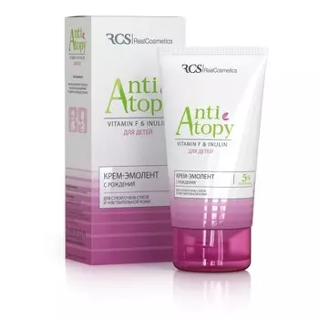 Крем-эмолент RCS AntiAtopy с рождения д/очень сухой чувствительной кожи, 150 мл