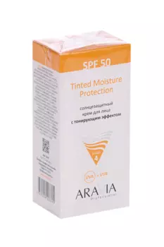 Крем ARAVIA Professional солнцезащитный тонизирующий SPF 50 д/лица, 50 мл
