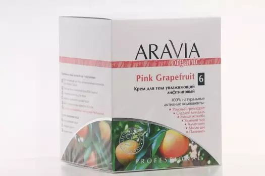 Крем Аравия Органик Пинк грейпфрут д/тела увлажняющ лифтинг, 550 мл