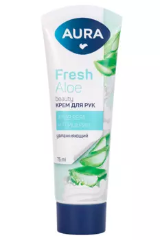 Крем Аура Pure Cotton увлажн глицерин/алоэ д/рук, 75 мл