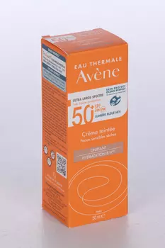 Крем Авен солнцезащитный тонирующий SPF 50+, 50 мл, (C245419)