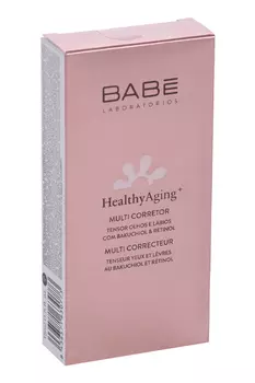 Крем BABE LABORATORIOS антивозрастной мультикорректор д/кожи вокруг глаз/губ, 15 мл