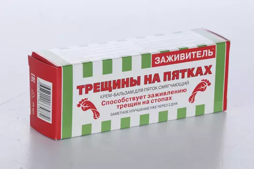 Крем-бальзам д/пяток Фора Фарм способствует заживлению трещин, 75 мл