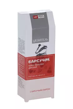 Крем-бальзам MedicalFort Целитель Барсучок детский, 75 мл