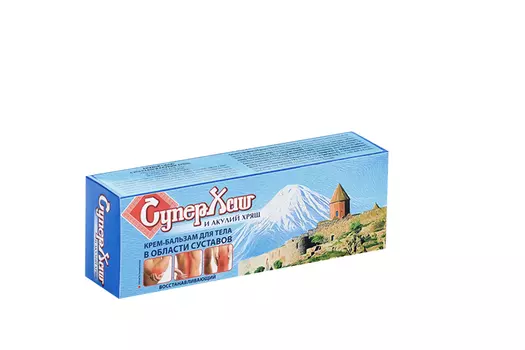 Крем-бальзам СуперХаш и Акулий хрящ восстанавл д/тела, 75 мл