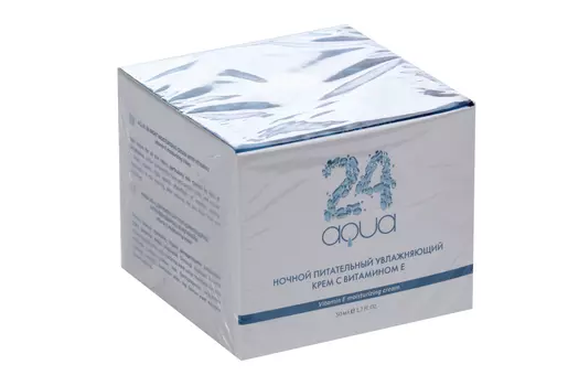 Крем Beauty Style Аква 24 ночной питательный увлажняющий, 50 мл