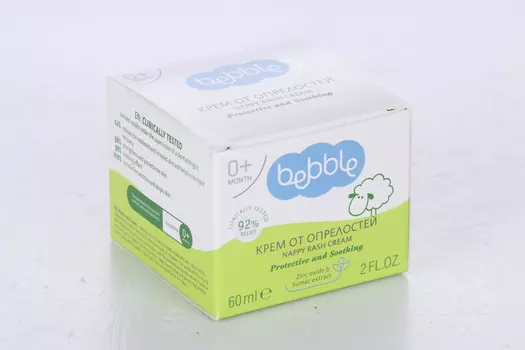 Крем BEBBLE от опрелостей и кожных раздражений (0+) 60 мл