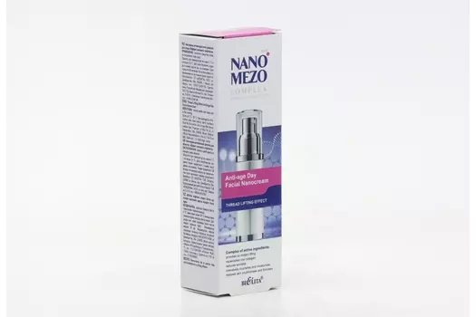 Крем Белита Nano Mezo Complex антивозрастной дневной д/лица эффект нитевого лифтинга, 50 мл