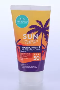 Крем Bio Cosmetolog Professional солнцезащит гиалурон SPF 50+, 150 мл