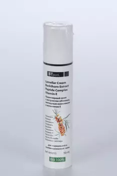 Крем Btpeel д/лица ламелляр с экстр облепихи/пептидным компл/вит Е, 50 мл