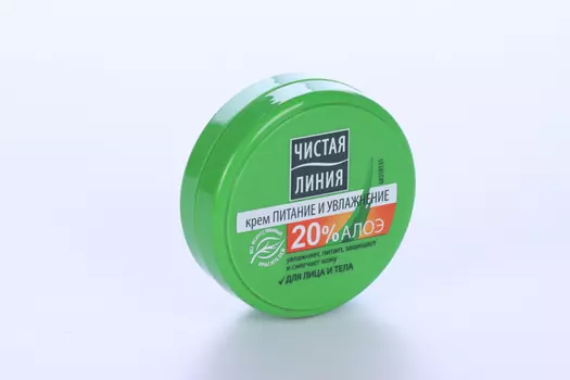 Крем Чистая линия Питание и увлажнение д/лица и тела, 50 мл