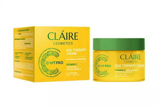 Крем CLAIRE Cosmetics Age therapy c-vit pro д/лица, 50 мл