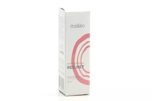 Крем д/лица mi&ko от купероза Red.Net, 30 мл