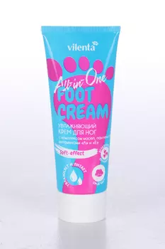 Крем д/ног Vilenta ALL-IN-ONE FOOT CREAM увлаж с компл масел/пантенол/вит, 75 мл