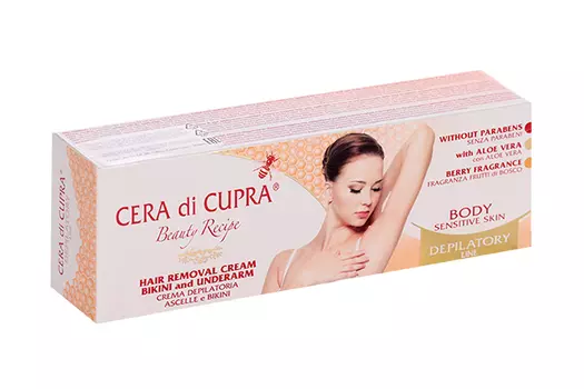 Крем-депилятор Cera di Cupra Hair removal cream bikini and underarm, 100 мл