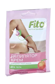 Крем-депилятор д/тела быстрое удаление персиковое масло, 50 мл